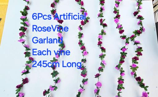 Buy & Sell Heath Hayes Cannock Chase - Photos for 6Pcs Artifucal RoseVine Garland Party