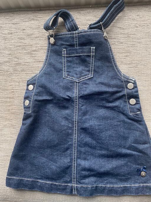 Buy & Sell Cross Green Leeds - Photos for Junior J denim pinafore dungarees 4/5