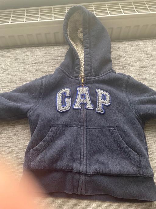 Buy & Sell Cross Green Leeds - Photos for Gap baby boys blue hoodie 18/24