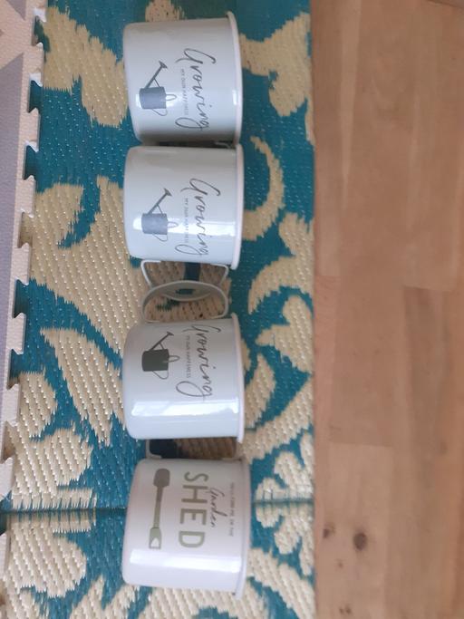 Buy & Sell Mottingham South East London - Photos for wilko gardening metal mug
