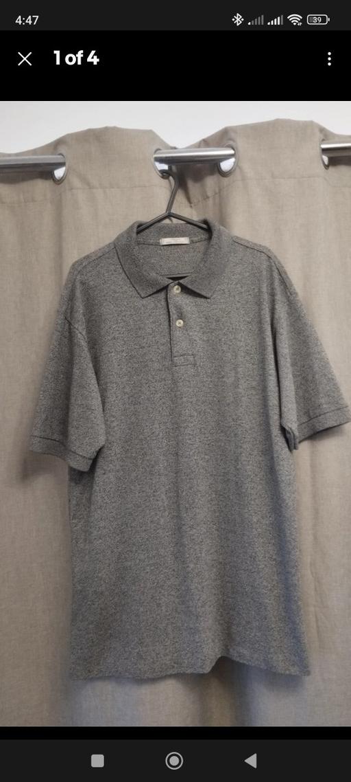 Buy & Sell Gants Hill East London - Photos for Mens St. Michael M&S Medium Grey Polo