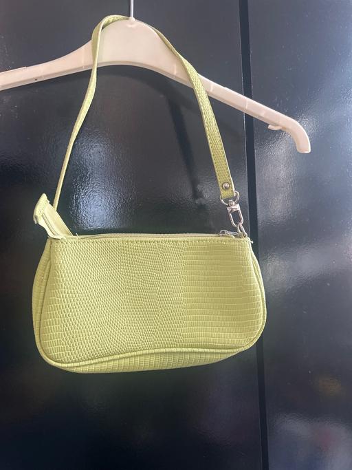 Buy & Sell Hulme Manchester - Photos for Snake print light green bag