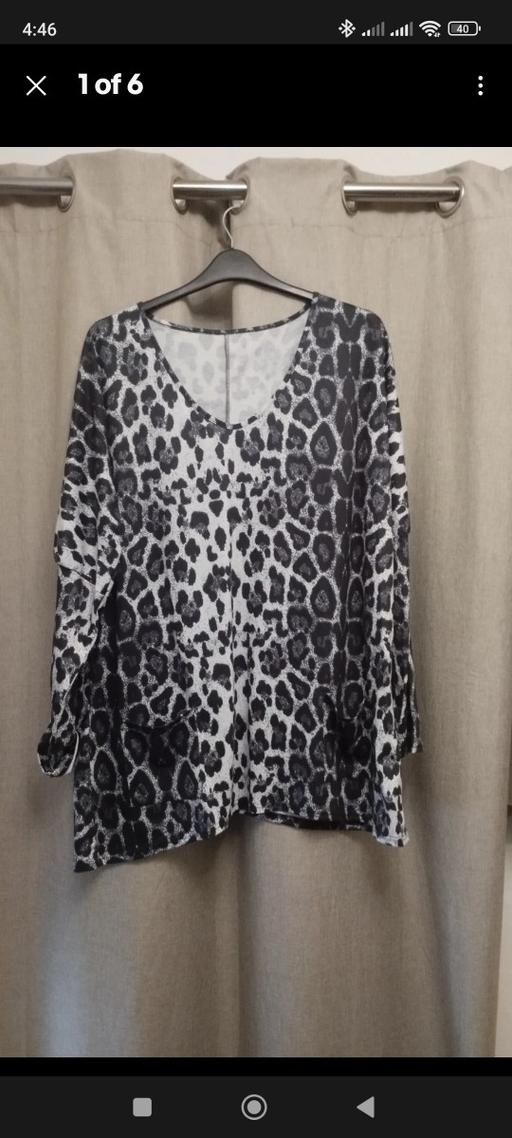 Buy & Sell Gants Hill East London - Photos for Ladies Leopard Print Long Sleeve Top 2XL