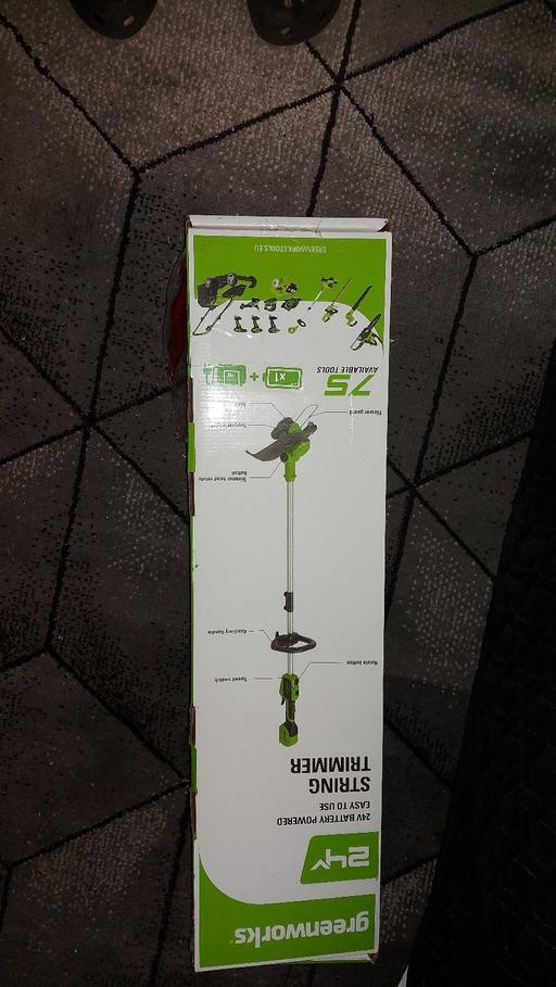 Buy & Sell Lower Darwen Blackburn with Darwen - Photos for New greenworks battery powered strimmer