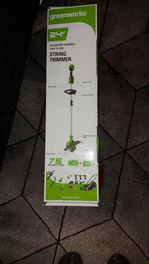Buy & Sell Accrington Hyndburn - Photos for New greenworks battery powered strimmer
