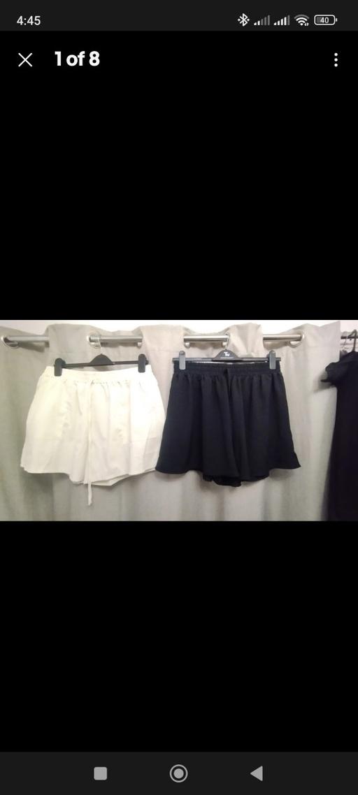 Buy & Sell Redbridge East London - Photos for Ladies 2X Shorts Black & White XXL