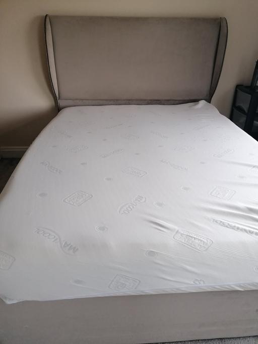 Buy & Sell Dewsbury Kirklees - Photos for King Size Divan Bed & 2 Drawers Inc Mattress 