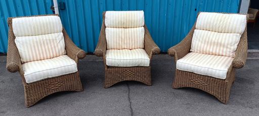 Buy & Sell Cheslyn Hay South Staffordshire - Photos for 3 x Wicker Conservatory Armchairs