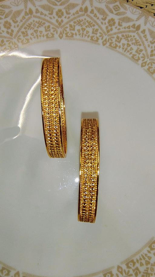Buy & Sell West Bowling Bradford - Photos for gold finish bangles 62 size new fashion 2ps
