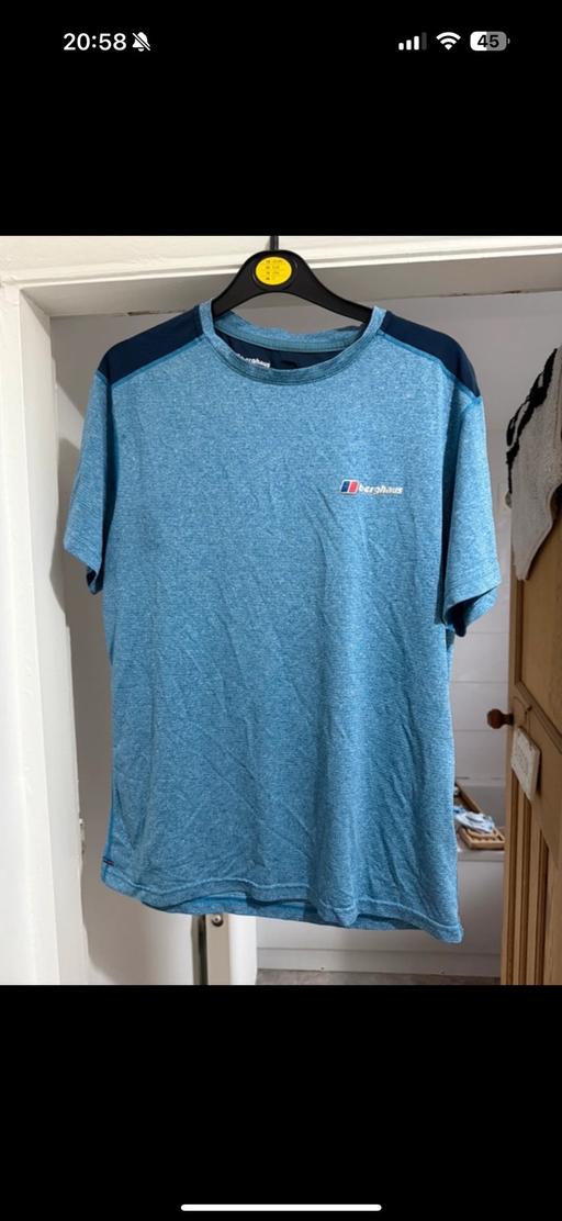 Buy & Sell Fleetwood Wyre - Photos for Men’s blue berghaus T shirt