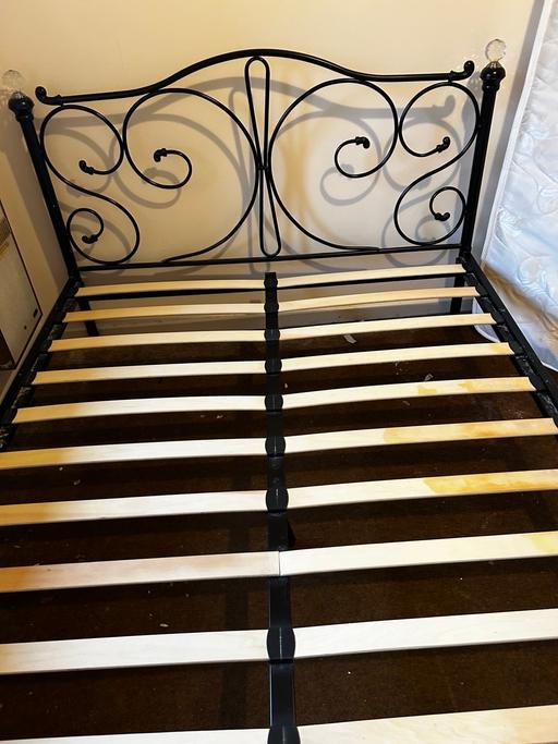 Buy & Sell Marston Green Solihull - Photos for Wrought Iron bed
