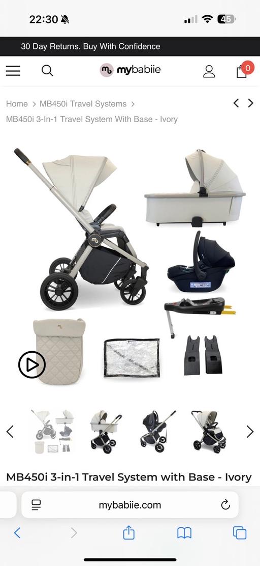 Buy & Sell Great Sutton Cheshire West and Chester - Photos for My Babiie full travel system