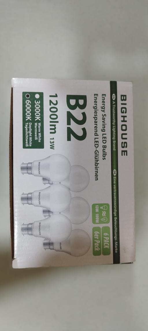 Buy & Sell East India East London - Photos for B22 1200lm 13W Engergy Saving LED Bulbs