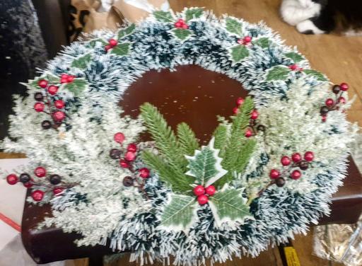 Buy & Sell Higher Tranmere Wirral - Photos for retro Xmas wreath