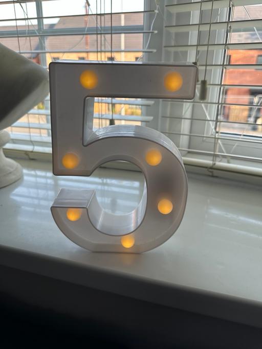 Buy & Sell Oldbury Sandwell - Photos for Light up Number 5