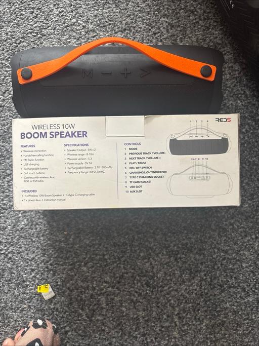 Buy & Sell Hasland Chesterfield - Photos for Wireless 10W boom speaker Bluetooth