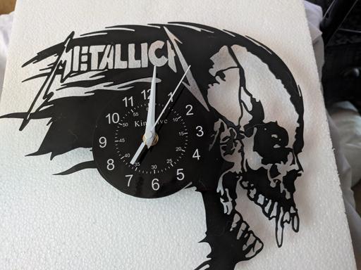 Buy & Sell Carrickfergus Mid and East Antrim - Photos for Metallica Vinyl Clock