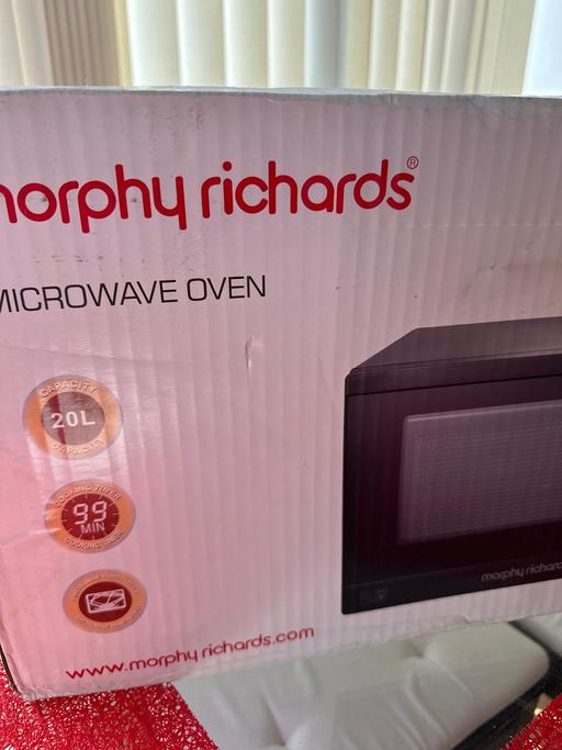 Buy & Sell All Saints East London - Photos for MORPHY Richards microwave brand new unopened