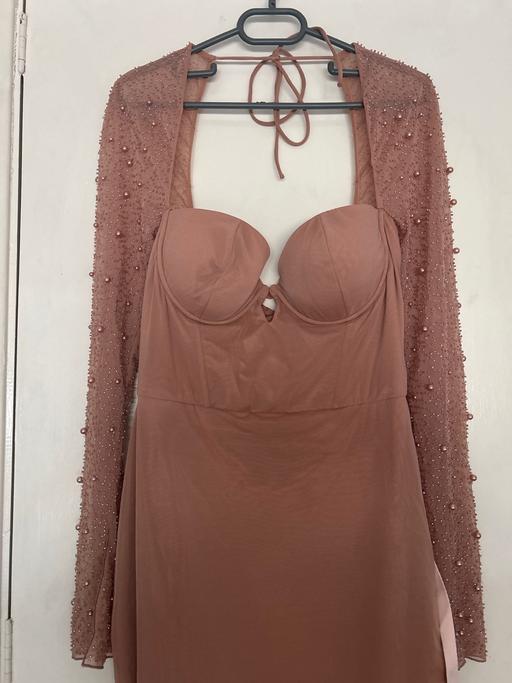 Buy & Sell Old Kent Road South East London - Photos for Oh polly beige sequin dress size 12