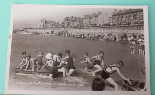 Buy & Sell Thatto Heath Saint Helens - Photos for Antique morecombe beach photo postcard