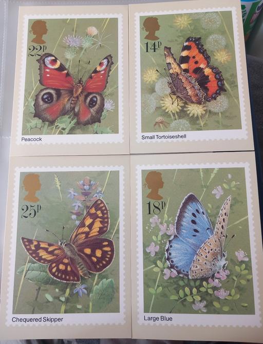 Buy & Sell Thatto Heath Saint Helens - Photos for Royal mail 1981 butterfly postcards