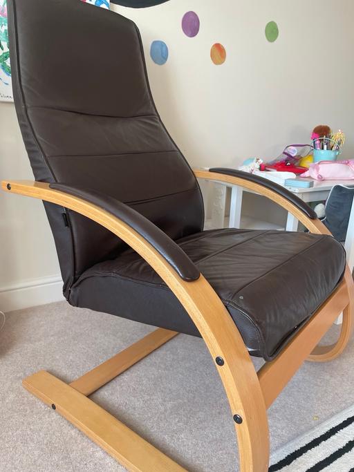 Buy & Sell Hixon Stafford - Photos for Leather rocker/recliner - study or nursery