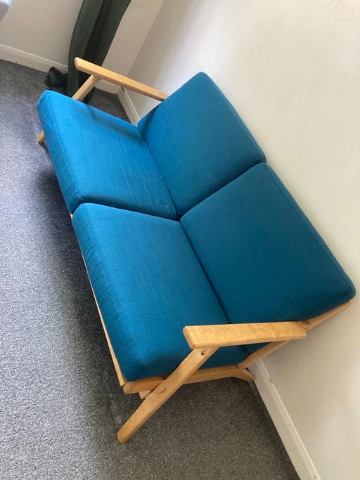 Buy & Sell Furzton Milton Keynes - Photos for Blue Two Seater Sofa