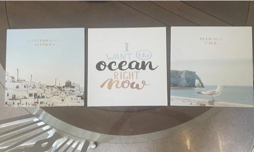 Buy & Sell Ratton Eastbourne - Photos for Seaside Wall Art Set Of 3, 30*90