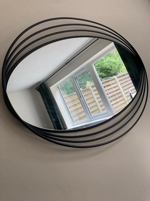 Buy & Sell Furzton Milton Keynes - Photos for Round Mirror with Black Frame