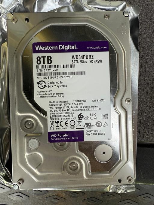 Buy & Sell Shifnal Shropshire - Photos for 8TB HDD Purple