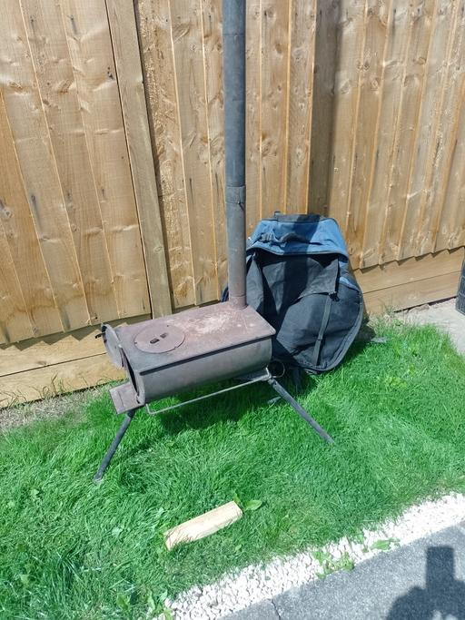 Buy & Sell Coventry Coventry - Photos for Frontier plus portable outbacker wood stove