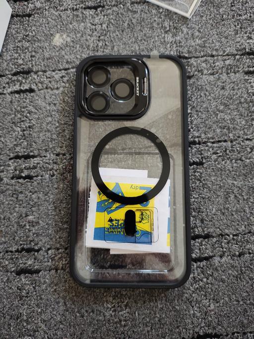 Buy & Sell West Bowling Bradford - Photos for iPhone 15 pro Max case cover metallic black
