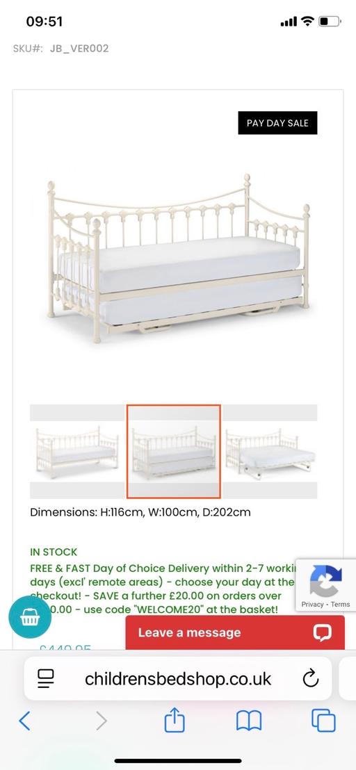 Buy & Sell Welling Bexley - Photos for Day Bed