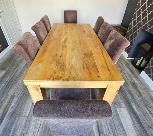 Buy & Sell Wirral Wirral - Photos for 8 seater dining table & chairs
