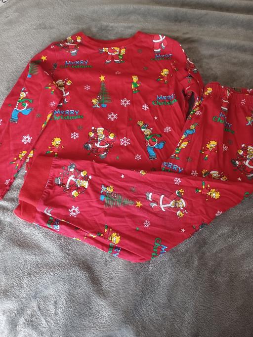 Buy & Sell Eckington North East Derbyshire - Photos for primark Simpson Christmas pyjamas 7-8