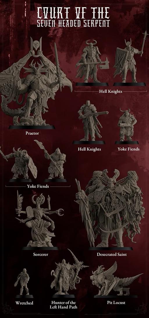 Buy & Sell Lye Dudley - Photos for Trench Crusade Seven Head Serpents WarBand
