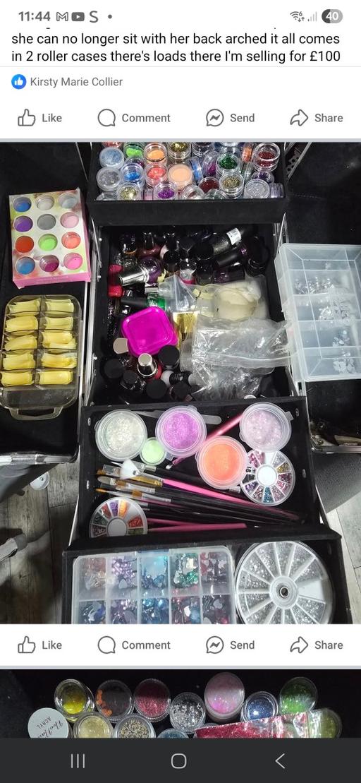 Buy & Sell Halesowen Dudley - Photos for full nail kit in 2 cases