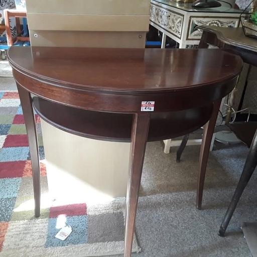Buy & Sell Saint Pauls Trading Estate Tameside - Photos for Vintage mahogany half-moon side table