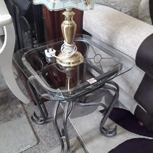 Buy & Sell Saint Pauls Trading Estate Tameside - Photos for Elegant metal & glass topped coffee table