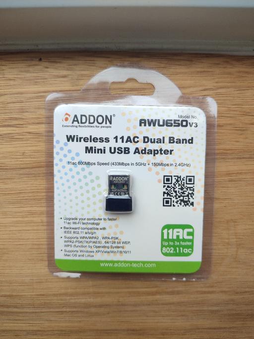 Buy & Sell Frognal North West London - Photos for Wireless dual band mini usb adapter -New