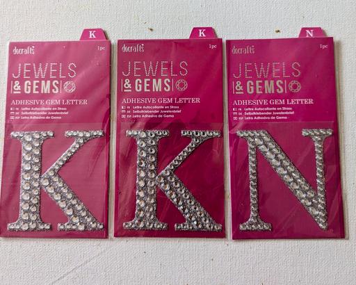 further learning Georgetown Blaenau Gwent - Photos for 3 x docraft adhesive jewels & gems letters in