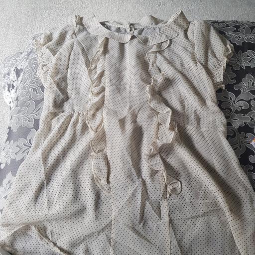 Buy & Sell Tidbury Green Solihull - Photos for PRETTY SHEER BLOUSE 14 WORN ONCE