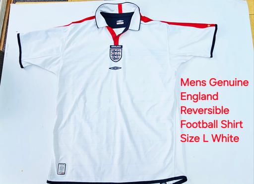 Buy & Sell Heath Hayes Cannock Chase - Photos for Men's England Home Football Reverseable Shirt