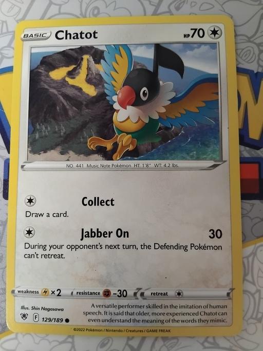 Buy & Sell Peckham South East London - Photos for Pokemon Chatot 129/189