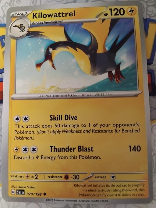 Buy & Sell Southwark Central London - Photos for Pokemon Kilowattrel 079/198
