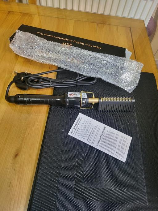 Buy & Sell Healey Rochdale - Photos for OKWRAP Unisex Adult Titanium Hot Comb, 35W Hi