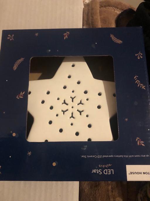 Buy & Sell Rainstorth Rotherham - Photos for Light up ceramic star