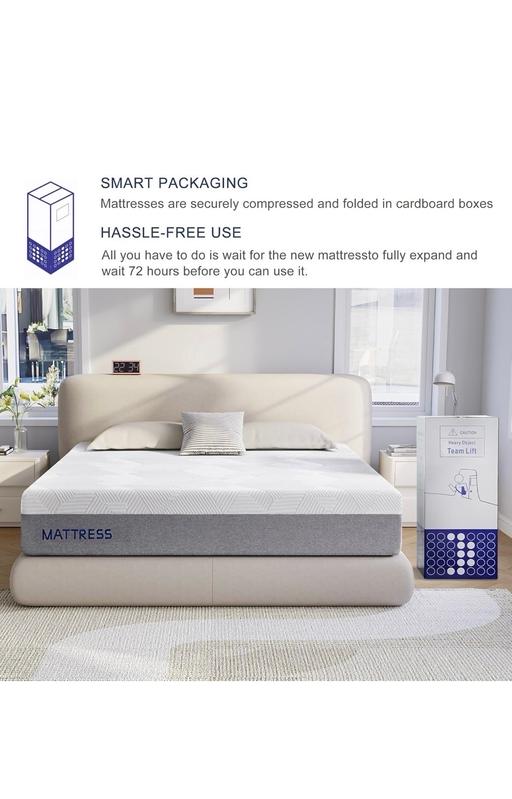 Buy & Sell Colindale North West London - Photos for Molblly double mattress, 135x190x18cm
