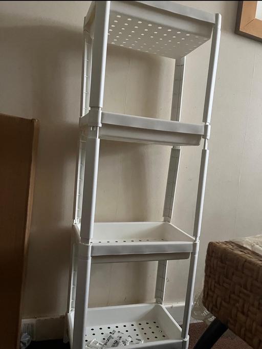 Buy & Sell Blackwall East London - Photos for Ikea vesken pvc shelf unit
