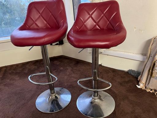 Buy & Sell Blackburn Blackburn with Darwen - Photos for Bar stools red